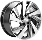 Khomen Wheels KHW1801 (Teana/X-trail) 7,5x18 5x114,3 ET 45 Dia 66,1 (Gray-FP)