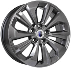 КиК Авиор (КС936) 7x17 5x114,3 ET 37 Dia 66,6 (Дарк платинум брайт)