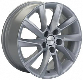 Диски Khomen Wheels KHW1507 (Rapid/Fabia) 6x15 5x100 ET 38 Dia 57,1 (F-Silver)