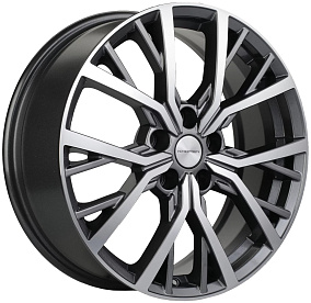 Диски Khomen Wheels KHW1806 (Sportage) 7x18 5x114,3 ET 48,5 Dia 67,1 (Gray-FP)