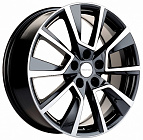 Khomen Wheels KHW1802 (Chery Tiggo) 7x18 5x108 ET 40 Dia 60,1 (Black-FP)