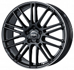 Rial KiboX 9,5x21 5x112 ET 22 Dia 66,5 (Diamant black lip polished)