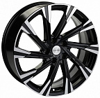 Khomen Wheels KHW1901 (Outlander) 7,5x19 5x114,3 ET 38 Dia 67,1 (Black-FP)
