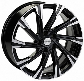 Диски Khomen Wheels KHW1901 (Outlander) 7,5x19 5x114,3 ET 38 Dia 67,1 (Black-FP)