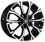 Khomen Wheels KHW1605 (MB C-Class) 6,5x16 5x112 ET 40 Dia 66,6 (Black-FP)