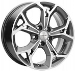 Khomen Wheels KHW1702 (Kodiaq/Tiguan) 7x17 5x112 ET 40 Dia 57,1 (Gray-FP)