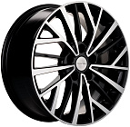 Khomen Wheels KHW1717 (Chery Tiggo 3/Tiggo 3 Pro) 7x17 5x108 ET 40 Dia 60,1 (Black-FP)