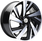 Khomen Wheels KHW1801 (Outlander) 7,5x18 5x114,3 ET 38 Dia 67,1 (Black-FP)
