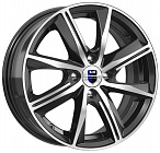 КиК Арнар 6x15 4x100 ET 40 Dia 60,1 (Алмаз черный)
