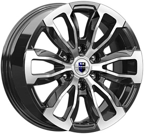 Диски КиК Меконг 7,5x18 6x139,7 ET 38 Dia 67,1 (Алмаз черный)