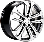 Khomen Wheels KHW1803 (Dargo/Jolion) 7x18 5x114,3 ET 37 Dia 66,5 (Gray-FP)