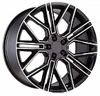 Khomen Wheels KHW2101 (Q7/Touareg) 9,5x21 5x112 ET 31 Dia 66,6 (Black-FP)