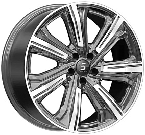 Диски КиК Kleemann 8,5x20 5x108 ET 43 Dia 60,1 (Diamond Gloss Graphite)