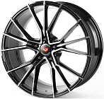 Vossen BY04-FG595 8,5x19 5x114,3 ET 35 Dia 73,1 (Чёрный Глянцевый + Полированные Спицы)