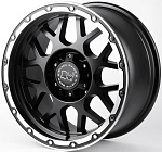 BlackRhino 84243-FG434 8,5x17 6x139,7 ET 15 Dia 106,1 (Графит Матовый + Чёрный Матовый Обод)