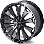 Skill SV078-DS227 9,5x21 5x130 ET 33 Dia 71,6 (чёрный глянцевый + полированные спицы под тёмным лаком)