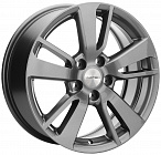 Khomen Wheels KHW1704 (Outlander) 7x17 5x114,3 ET 38 Dia 67,1 (Gray)