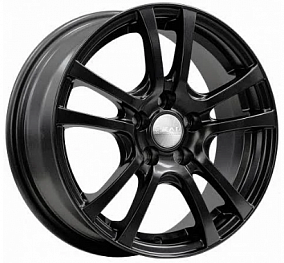 Диски Скад Дели 6x15 5x100 ET 38 Dia 57,1 (Черный бархат)