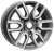 Khomen Wheels KHW1723 (JAC T6 Pickup) 8x17 6x139,7 ET 30 Dia 106,1 (Gray-FP)