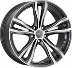 Mak X-Mode 9x20 5x112 ET 35 Dia 66,6 (Gunmetal Mirror Face)