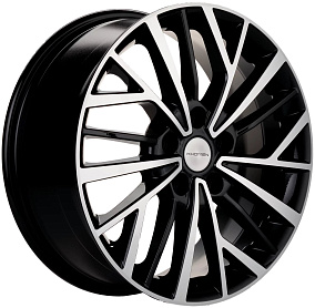 Диски Khomen Wheels KHW1717 (Chery Tiggo 3/Tiggo 3 Pro) 7x17 5x108 ET 45 Dia 60,1 (Black-FP)