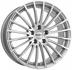 Диски Mak Fatale 7,5x17 5x120 ET 40 Dia 72,6 (Silver)