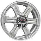 Neo 722 7x17 6x139,7 ET 38 Dia 100,1 (Silver)