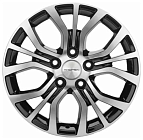 Khomen Wheels KHW1608 (Kia) 6,5x16 5x114,3 ET 41 Dia 67,1 (Black-FP)
