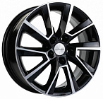Khomen Wheels KHW1507 (Rapid/Fabia) 6x15 5x100 ET 38 Dia 57,1 (Black-FP)
