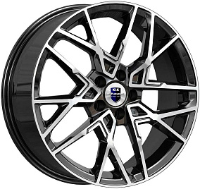 Диски КиК Вудроф 7x18 5x108 ET 33 Dia 60,1 (алмаз_черный)