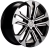 Khomen Wheels KHW1803 (Haval F7/F7x) 7x18 5x114,3 ET 40 Dia 64,1 (Black-FP)