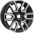 Khomen Wheels KHW1723 (JAC T6 Pickup) 8x17 6x139,7 ET 30 Dia 106,1 (Black-FP)
