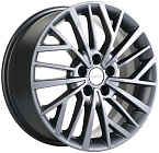 Khomen Wheels KHW1717 (Ford C-Max) 7x17 5x108 ET 50 Dia 63,35 (Gray)