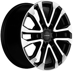 Диски Khomen Wheels KHW1805 (Lexus GX) 7,5x18 6x139,7 ET 20 Dia 106,1 (Black-FP)