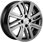 Khomen Wheels KHW1609 (Stepway) 6x16 4x100 ET 37 Dia 60,1 (Gray)
