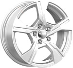 КиК КС1053 6,5x16 5x114,3 ET 40 Dia 66,1 (Сильвер)