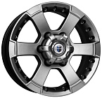 КиК М56 7x16 6x139,7 ET 20 Dia 67,1 (Дарк платнум)