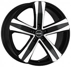 Диски Mak Stone 5 3 6,5x15 5x160 ET 52 Dia 65,1 (Black Mirror)