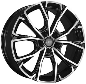 Диски Khomen Wheels KHW1907 (Chery Tiggo 8/8 Pro) 7,5x19 5x108 ET 47 Dia 60,1 (Black-FP)