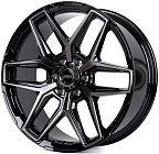 Skill SV854-CT398 9x22 6x139,7 ET 45 Dia 95,1 (Чёрный Глянцевый + Полировка + Чёрный Лак)