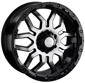 Диски LS Wheels LS 1285 7x16 6x139,7 ET 38 Dia 100,1 (BKF)