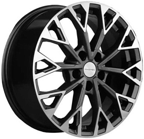 Диски Khomen Wheels KHW1718 (Toyota RAV4/ Lexus NX) 7x17 5x114,3 ET 35 Dia 60,1 (Gray-FP)