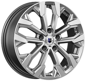 Диски КиК Морейн 6,5x17 5x105 ET 38 Dia 56,6 (Дарк платнум)
