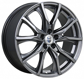 Диски КиК Твист 7,5x17 5x100 ET 36 Dia 57,1 (Дарк платнум)