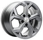 Khomen Wheels KHW1606 (Mitsubishi) 6,5x16 5x114,3 ET 46 Dia 67,1 (Gray)