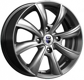 Диски КиК Бриз 5,5x14 4x100 ET 45 Dia 56,6 (Дарк платнум)