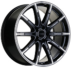 Khomen Wheels KHW2102 (GLS class) 10,5x21 5x112 ET 30 Dia 66,6 (Black-FP)