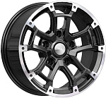Скад Барахас 7x16 5x139,7 ET 15 Dia 98,5 (алмаз)