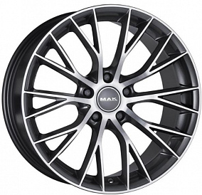 Диски Mak Munchen 8x18 5x120 ET 34 Dia 72,6 (Gunmetal Mirror Face)