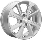 Khomen Wheels KHW1501 (Rio/Solaris) 6x15 4x100 ET 48 Dia 54,1 (F-Silver)